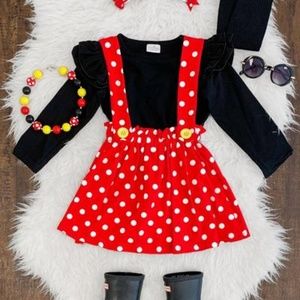 Shirt & Suspender Skirt